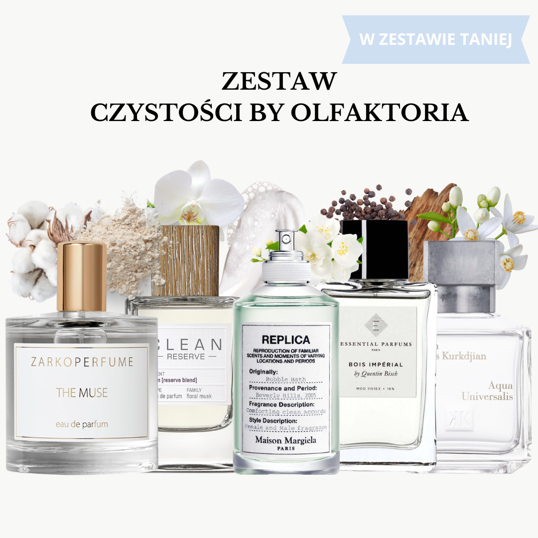 Zestaw Czystości by Olfaktoria - próbki perfum do biura